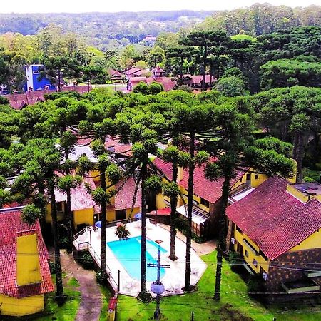 Estalagem Vila Suzana - Quadra De Beach Tennis Indoor 卡内拉 外观 照片